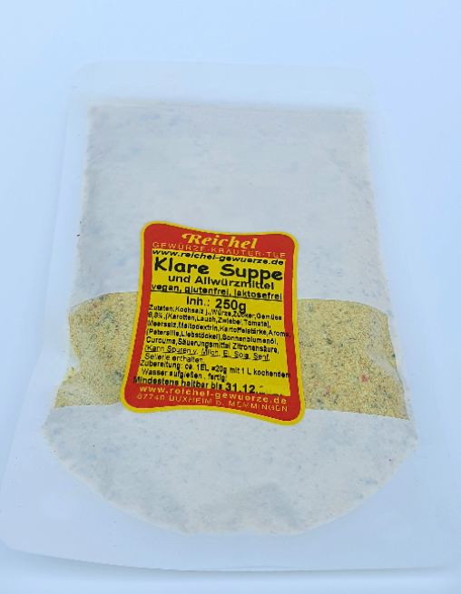Suppe Klare Gemüsesuppe
